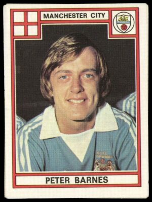 Panini - 'Football 78' (1978) - Peter Barnes (Manchester City) Panini - 'Football 78' (1978) - Peter Barnes (Manchester City)