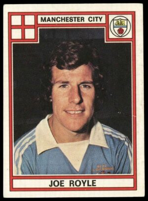 Panini - 'Football 78' (1978) - Joe Royle (Manchester City)