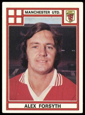 Panini - 'Football 78' (1978) - Alex Forsyth (Manchester United)