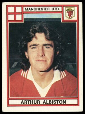 Panini - 'Football 78' (1978) - Arthur Albiston (Manchester United) Panini - 'Football 78' (1978) - Arthur Albiston (Manchester United)