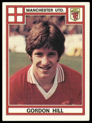 Panini - 'Football 78' (1978) - Gordon Hill (Manchester United)