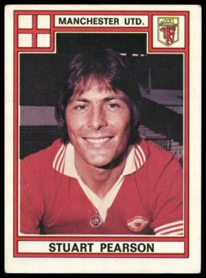 Panini - 'Football 78' (1978) - Stuart Pearson (Manchester United) Panini - 'Football 78' (1978) - Stuart Pearson (Manchester United)