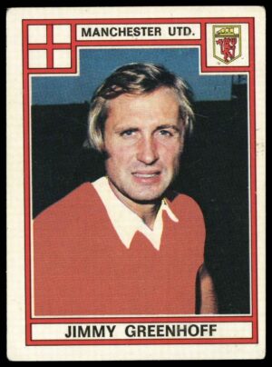 Panini - 'Football 78' (1978) - Jimmy Greenhoff (Manchester United) Panini - 'Football 78' (1978) - Jimmy Greenhoff (Manchester United)