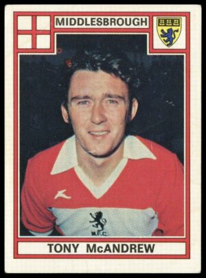 Panini - 'Football 78' (1978) - Tony McAndrew (Middlesbrough) Panini - 'Football 78' (1978) - Tony McAndrew (Middlesbrough)