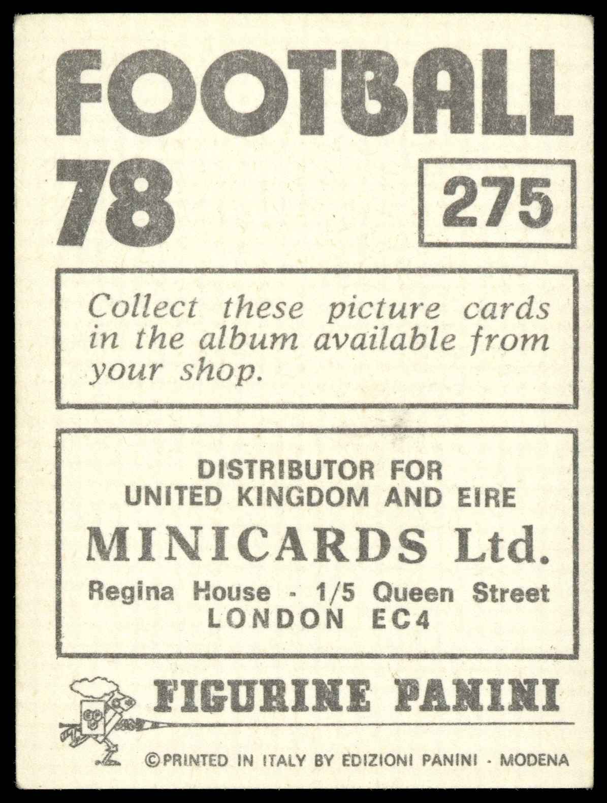 Panini - 'Football 78' (1978) - Alan Gowling (Newcastle United) Panini - 'Football 78' (1978) - Alan Gowling (Newcastle United)