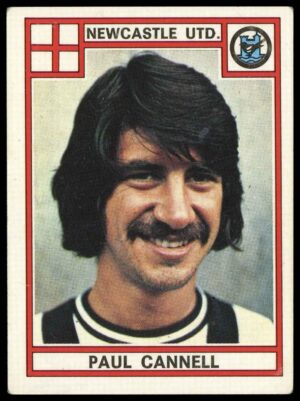 Panini - 'Football 78' (1978) - Paul Cannell (Newcastle United) Panini - 'Football 78' (1978) - Paul Cannell (Newcastle United)