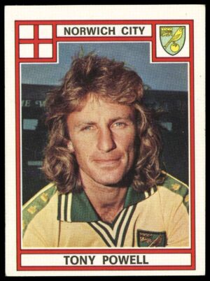 Panini - 'Football 78' (1978) - Tony Powell (Norwich City)