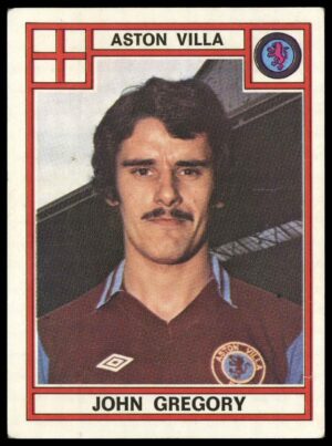 Panini - 'Football 78' (1978) - John Gregory (Aston ?Villa)