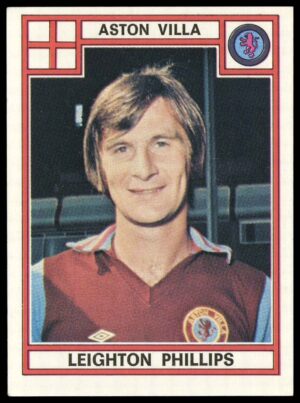 Panini - 'Football 78' (1978) - Leighton Phillips (Aston ?Villa)