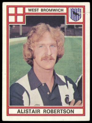 Panini - 'Football 78' (1978) - Alistair Robertson (West Bromwich Albion)