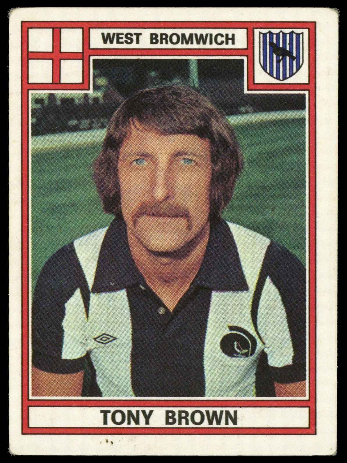 Panini - 'Football 78' (1978) - Tony Brown (West Bromwich Albion) Panini - 'Football 78' (1978) - Tony Brown (West Bromwich Albion)