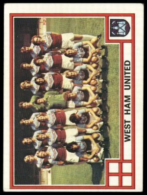 Panini - 'Football 78' (1978) - Team (West Ham United) Panini - 'Football 78' (1978) - Team (West Ham United)