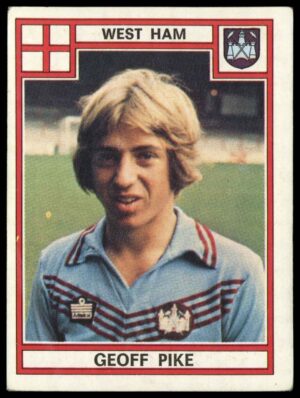 Panini - Geoff Pike (West Ham United) - 'Football 78' (1978)