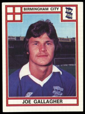 Panini - 'Football 78' (1978) - Joe Gallagher (Birmingham City)