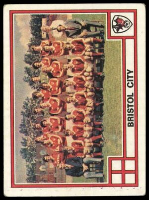 Panini - 'Football 78' (1978) - Team (Bristol City)