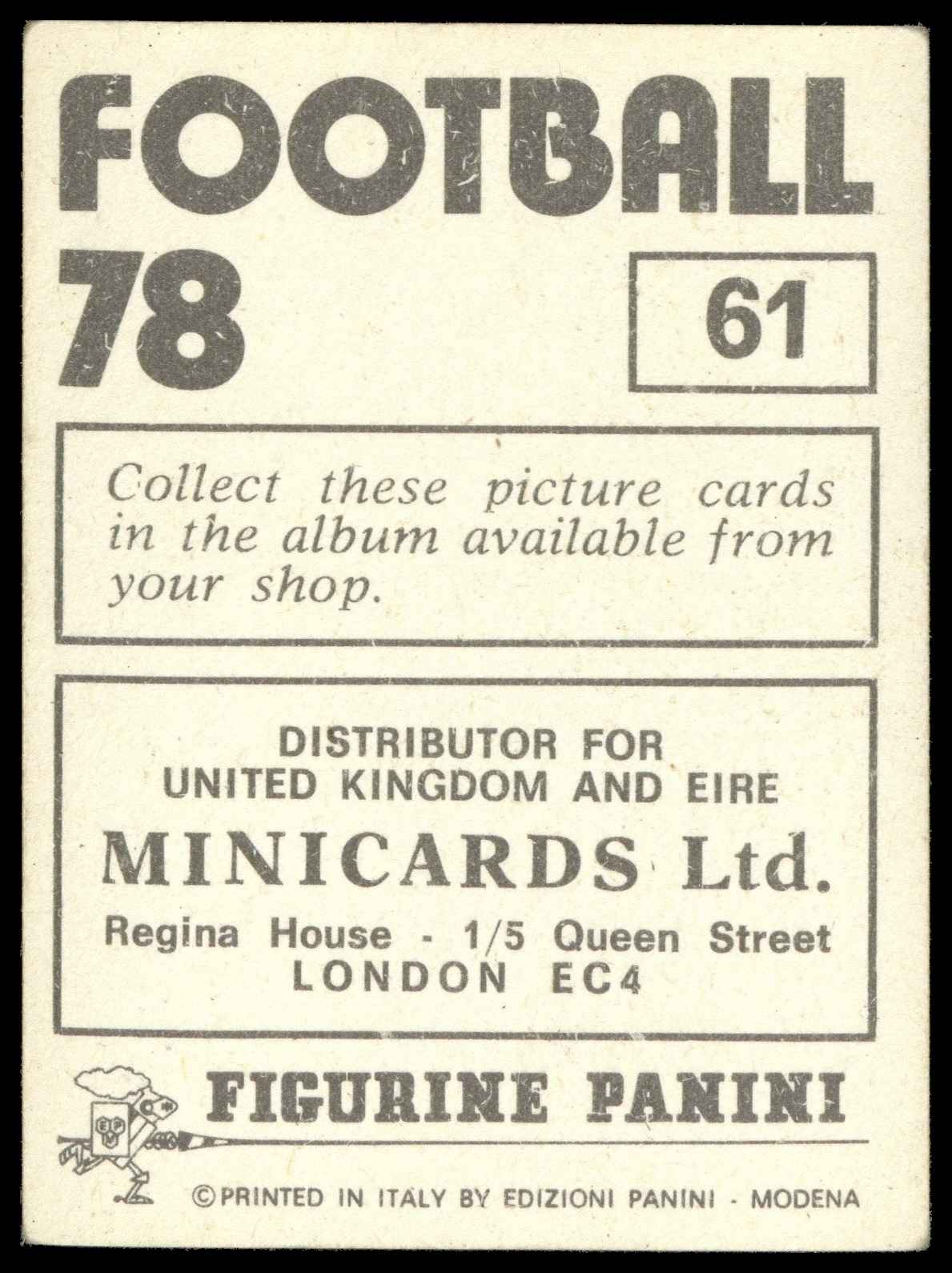 Panini - 'Football 78' (1978) - Geoff Merrick (Bristol City) Panini - 'Football 78' (1978) - Geoff Merrick (Bristol City)