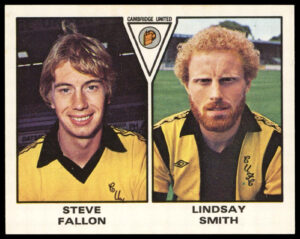 Panini - 'Football 80' - Lindsay Smith & Steve Fallon (Cambridge United) (1980) Panini - 'Football 80' - Lindsay Smith & Steve Fallon (Cambridge United) (1980)