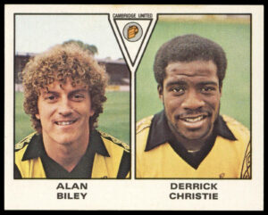 Panini - 'Football 80' - Derrick Christie & Alan Biley (Cambridge United) (1980) Panini - 'Football 80' - Derrick Christie & Alan Biley (Cambridge United) (1980)
