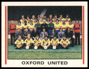 Panini - 'Football 81' - Team Photo (Oxford United) (1981) Panini - 'Football 81' - Team Photo (Oxford United) (1981)