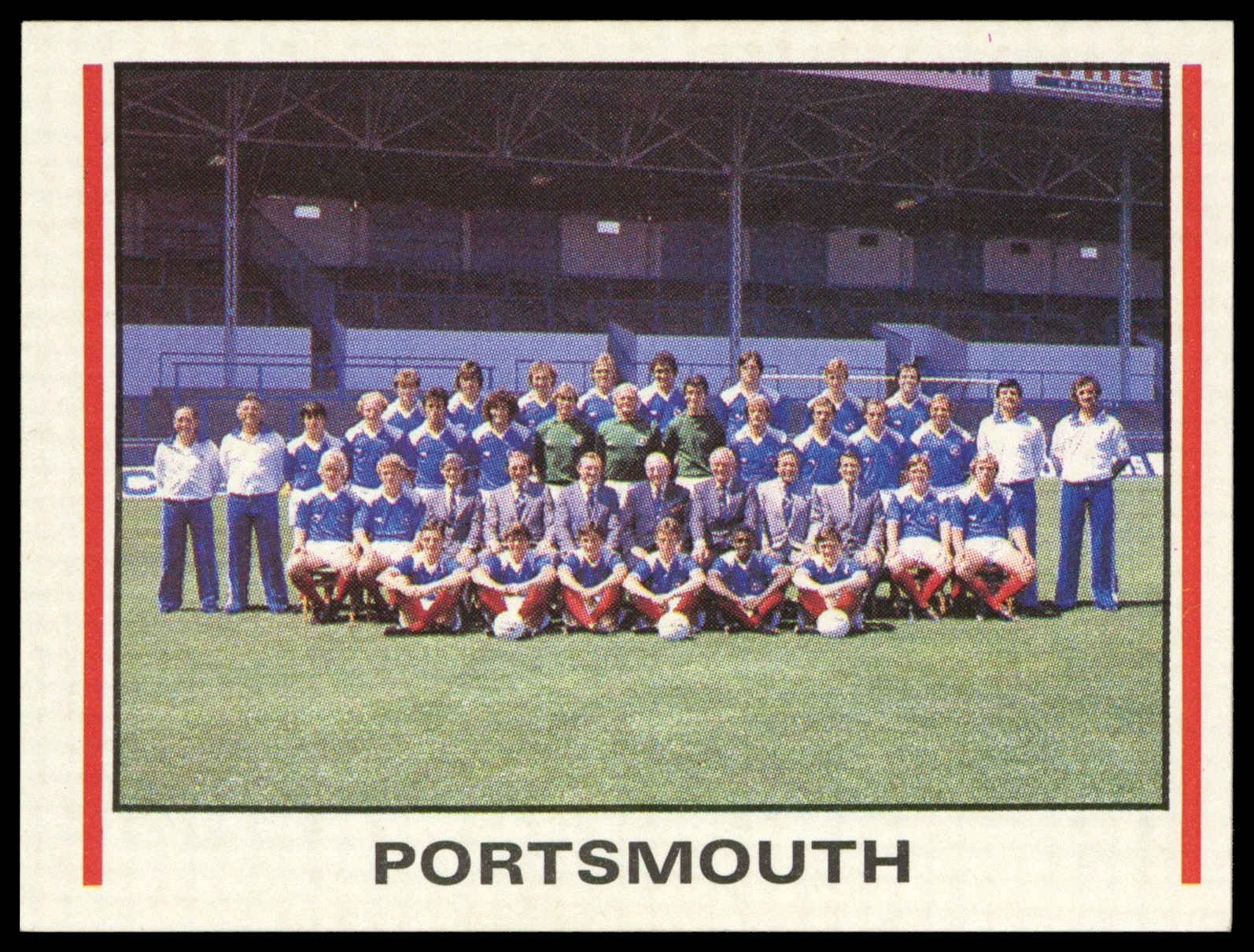 Panini - 'Football 81' - Team Photo (Portsmouth) (1981) Panini - 'Football 81' - Team Photo (Portsmouth) (1981)