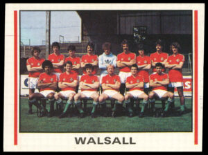 Panini - 'Football 81' - Team Photo (Walsall) (1981) Panini - 'Football 81' - Team Photo (Walsall) (1981)