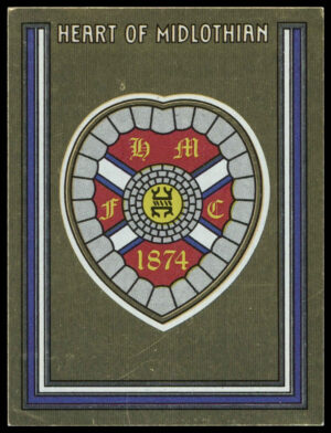 Panini - 'Football 81' - Badge (Heart of Midlothian) (1981)