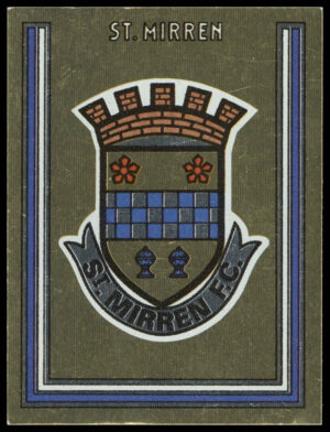 Panini - 'Football 81' - Badge (St. Mirren) (1981) Panini - 'Football 81' - Badge (St. Mirren) (1981)
