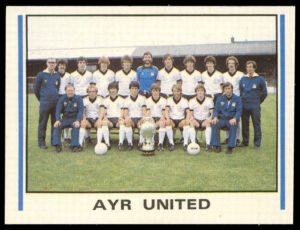 Panini - 'Football 81' - Team Photo (Ayr United) (1981) Panini - 'Football 81' - Team Photo (Ayr United) (1981)