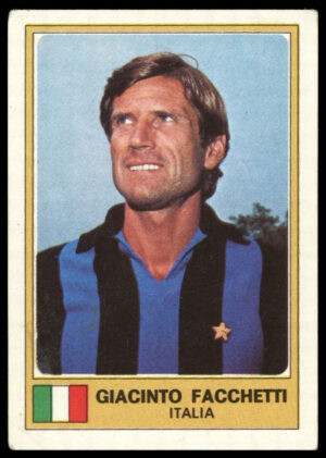 Panini - 'Euro Football' (1976) - Facchetti (Italy)