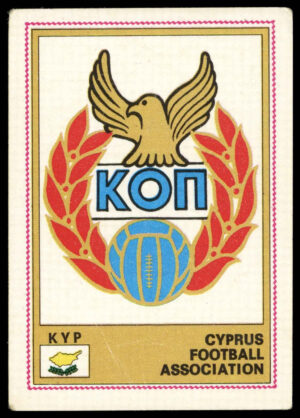 Panini - 'Euro Football' (1976) - Cyprus FA Badge