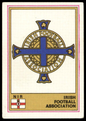 Panini - 'Euro Football' (1976) - N Ireland FA Badge
