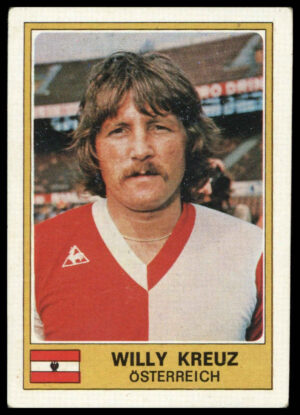 Panini - 'Euro Football' (1976) - Kreuz. (Austria) Panini - 'Euro Football' (1976) - Kreuz. (Austria)