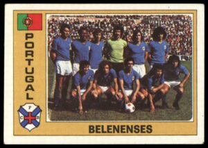 Panini - 'Euro Football' (1976) - Belenenses (Portugal)