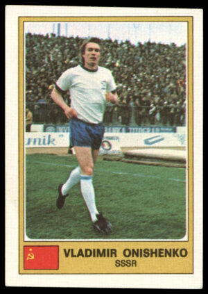 Panini - 'Euro Football' (1976) - Onishenko (Russia)