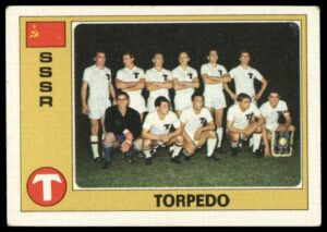 Panini - 'Euro Football' (1976) - Moscow Torpedo (Russia) Panini - 'Euro Football' (1976) - Moscow Torpedo (Russia)