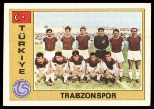 Panini - 'Euro Football' (1976) - Trabzonspor (Turkey)