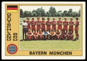 Panini - 'Euro Football' (1976) - Bayern Munich (West Germany)