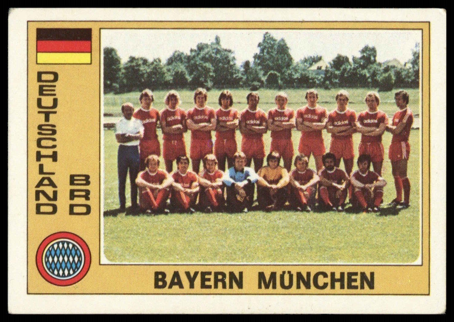 Panini - 'Euro Football' (1976) - Bayern Munich (West Germany) Panini - 'Euro Football' (1976) - Bayern Munich (West Germany)