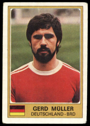 Panini - 'Euro Football' (1976) - Muller (West Germany)