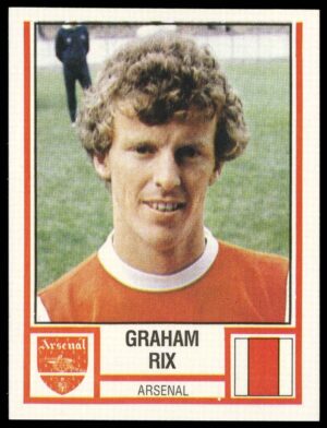 Panini - 'Football 81' (1981) - Graham Rix (Arsenal)