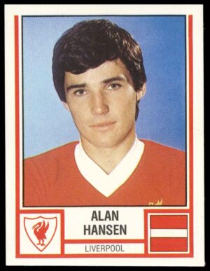 Panini - 'Football 81' (1981) - Alan Hansen (Liverpool)