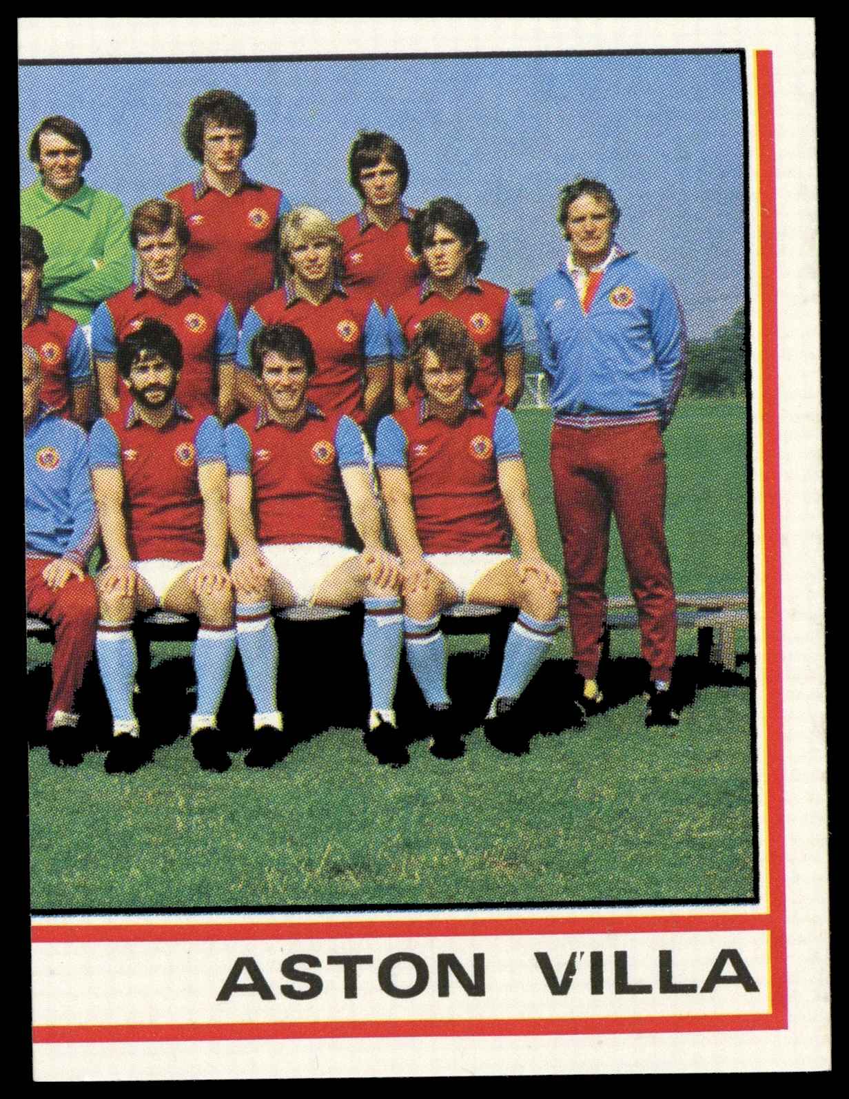 Panini - 'Football 81' (1981) - Team Photo (Aston Villa) Panini - 'Football 81' (1981) - Team Photo (Aston Villa)