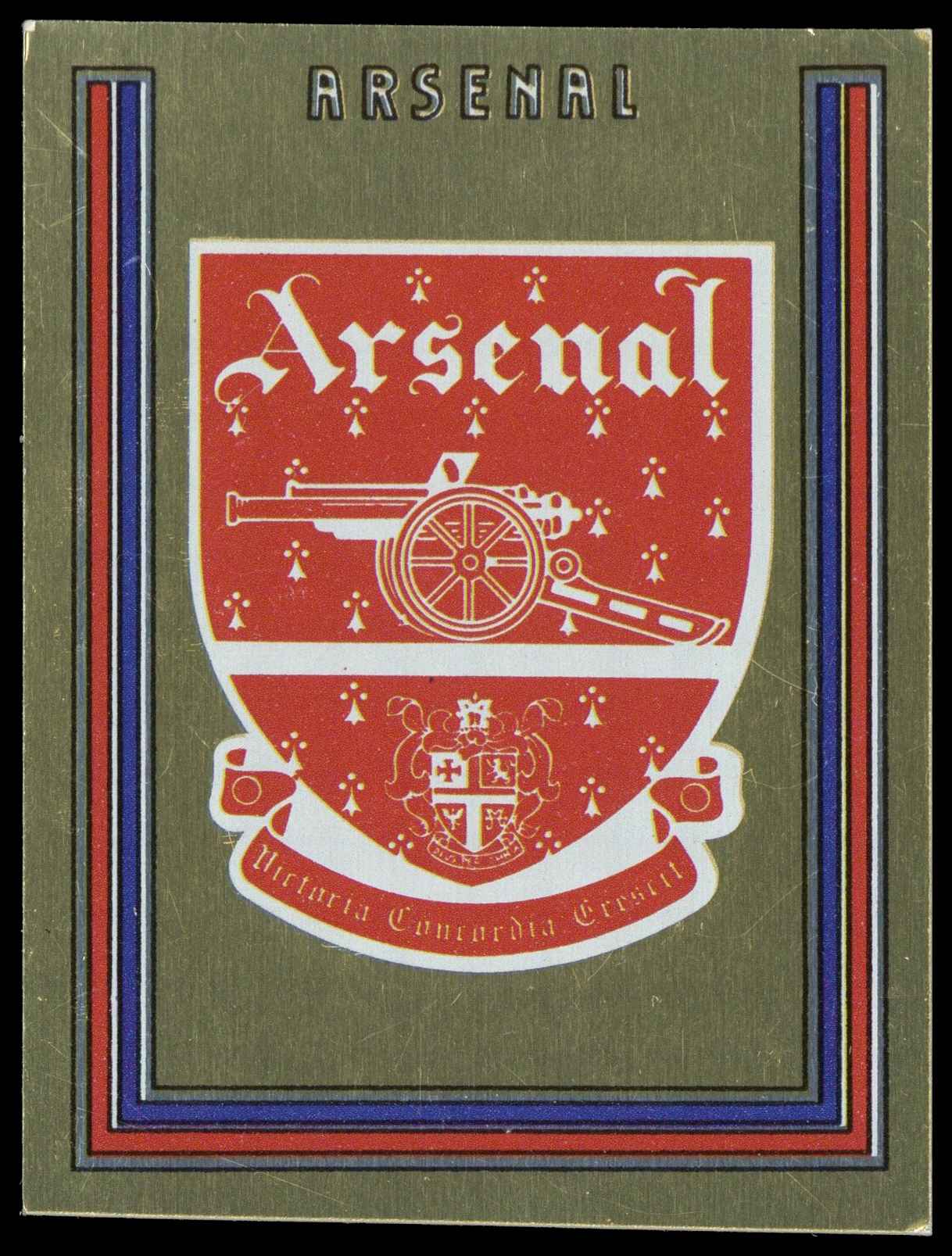 Panini - 'Football 81' (1981) - Badge (Arsenal) Panini - 'Football 81' (1981) - Badge (Arsenal)