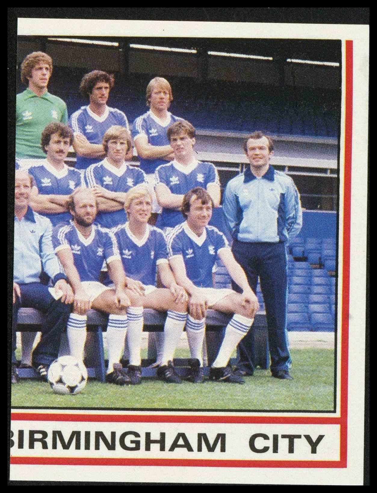 Panini - 'Football 81' (1981) - Team Photo (Birmingham City) Panini - 'Football 81' (1981) - Team Photo (Birmingham City)
