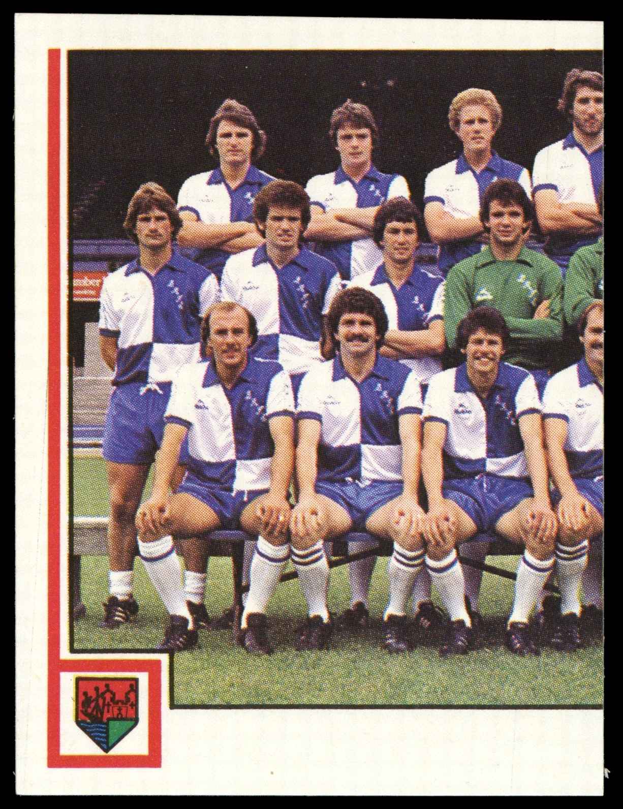 Panini - 'Football 81' (1981) - Team Photo (Bristol Rovers) Panini - 'Football 81' (1981) - Team Photo (Bristol Rovers)