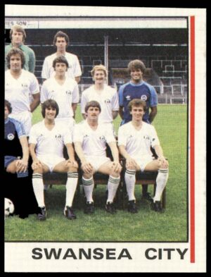 Panini - 'Football 81' (1981) - Team Photo (Swansea City)