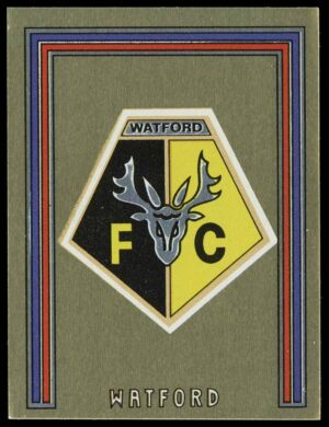 Panini - 'Football 81' (1981) - Badge (Watford) Panini - 'Football 81' (1981) - Badge (Watford)
