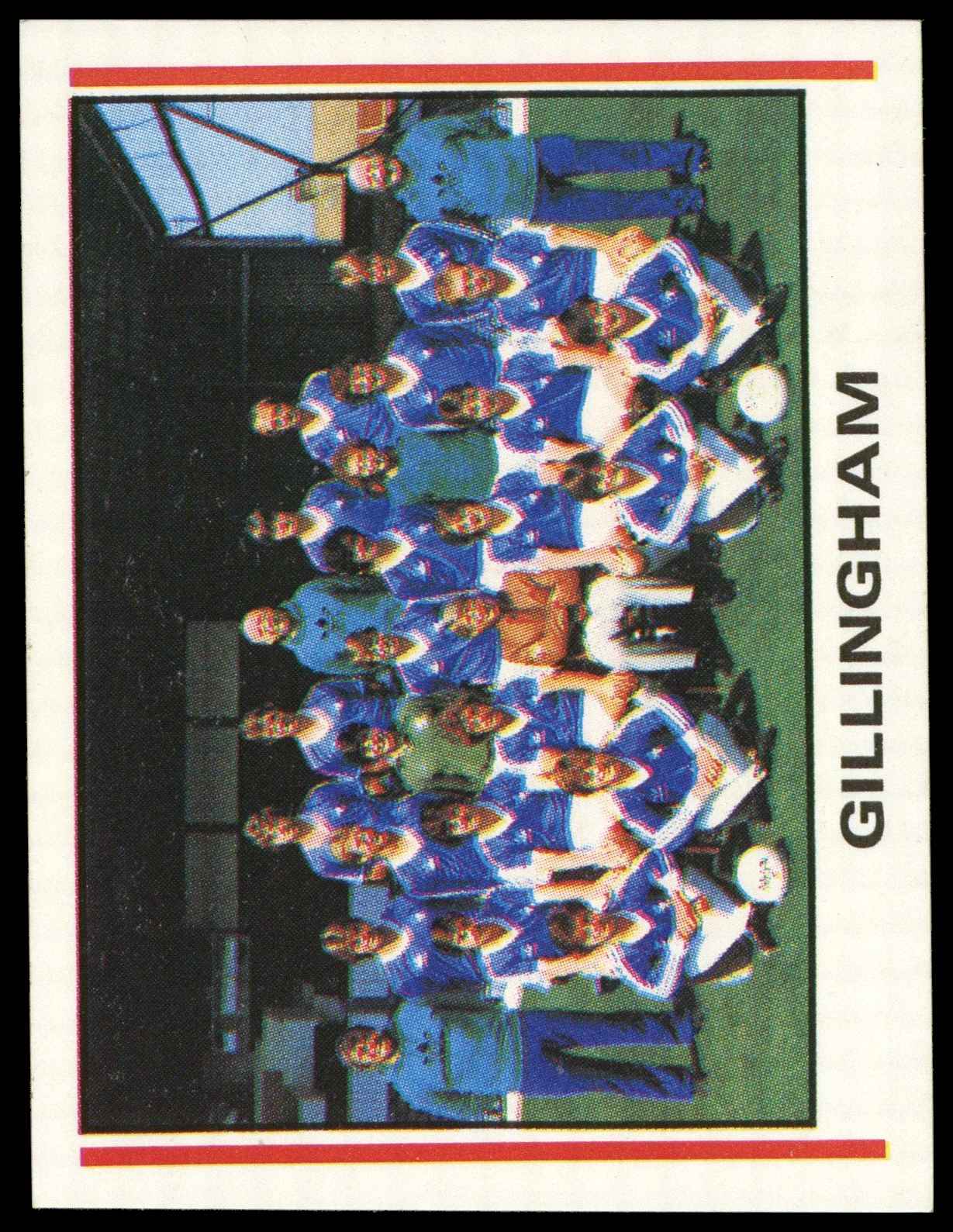 Panini - 'Football 81' (1981) - Team Photo (Gillingham) Panini - 'Football 81' (1981) - Team Photo (Gillingham)