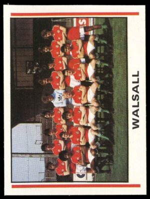 Panini - 'Football 81' (1981) - Team Photo (Walsall) Panini - 'Football 81' (1981) - Team Photo (Walsall)