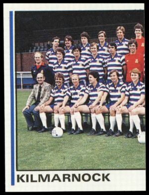 Panini - 'Football 81' (1981) - Team Photo (Kilmarnock) Panini - 'Football 81' (1981) - Team Photo (Kilmarnock)